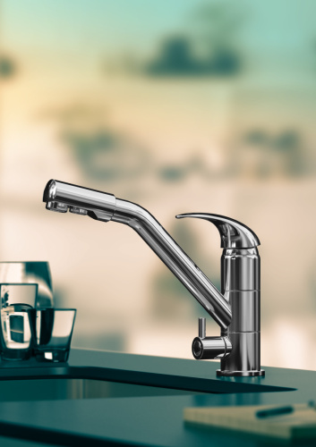 Смеситель для кухни Paulmark HESSEN He213017-CR на мойку хром - фото 3